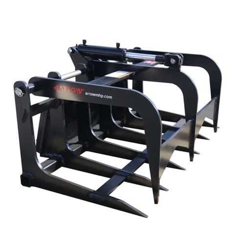 grapple fork for skid steer|skid steer grapple cylinder.